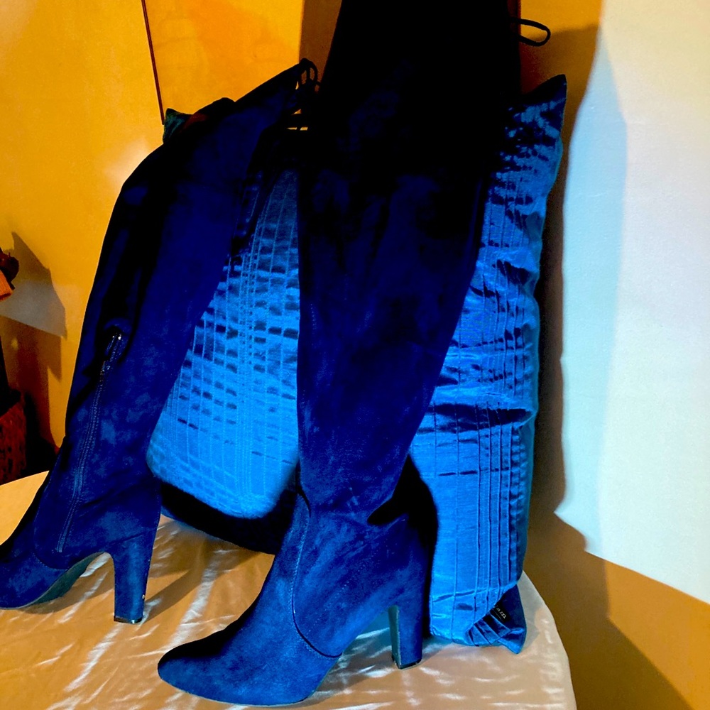 3 pairs of over the knee boots
